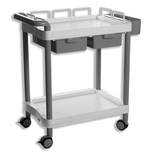 DEVICE TRANSPORT TROLLEY 2 LAYERS